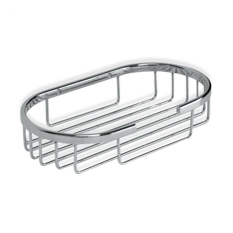 8411801605509_1 TATAY ZIDNA OVALNA POLICA 11x4x20cm INOX - Slika 1