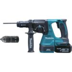 MAKITA aku buš. čekić DHR243RFJ(18V,Li-ion,2x3Ah,BL)