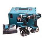 Makita aku set DLX2127TJ1(DDF482,DTD152,BL1850Bx3) 30r