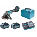 Makita aku brusilica GA005GM201(125mm,40Vmax,Li-ion,2x4Ah)