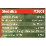 Makita MT el.glodalica M3601(900W,6mm)