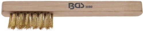 BGS ručna žičana mesingana četka dužine 140 mm za svjećice