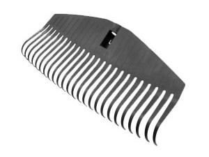 FISKARS Solid glava grablja za lišće širine 520 mm s 25 zubaca