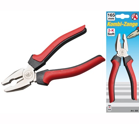 BGS kombinirana kliješta Kraftmann 325 dužine 165 mm sa soft grip drškom