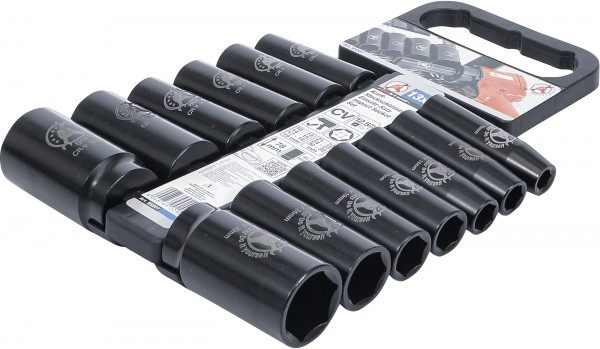 BGS 13-dijelni set udarnih nasadnih ključeva 1/2 inča 10-32 mm