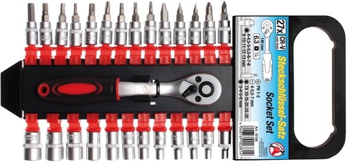 BGS set nasadnih ključeva 1/4 27-dijelni Kraft 15105 u pakiranju