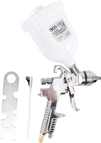BGS pneumatska zračna šprica za boju s mlaznicom 1,4 mm i PVC bocom 0,55 l