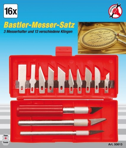BGS set rezača 16-dijelni Kraftmann 50613 u plastičnom kućištu