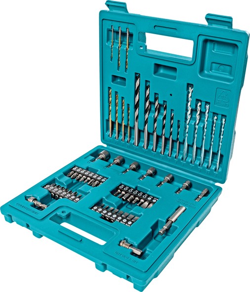 Makita 60-dijelni set bitova i svrdala E-11829 u plastičnoj kutiji