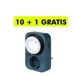 BRENNENSTUHL Brennenstuhl mehanički programator vremena MZ20, IP20, sivi B1506450