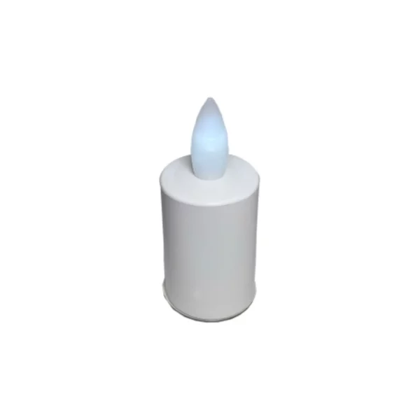 LED svijeća 2xAA bijela-milky plamen  BC 193