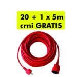 BRENNENSTUHL Brennenstuhl produžni PVC kabel 3x1,5mm2, 25m, crveni<br> B1162050