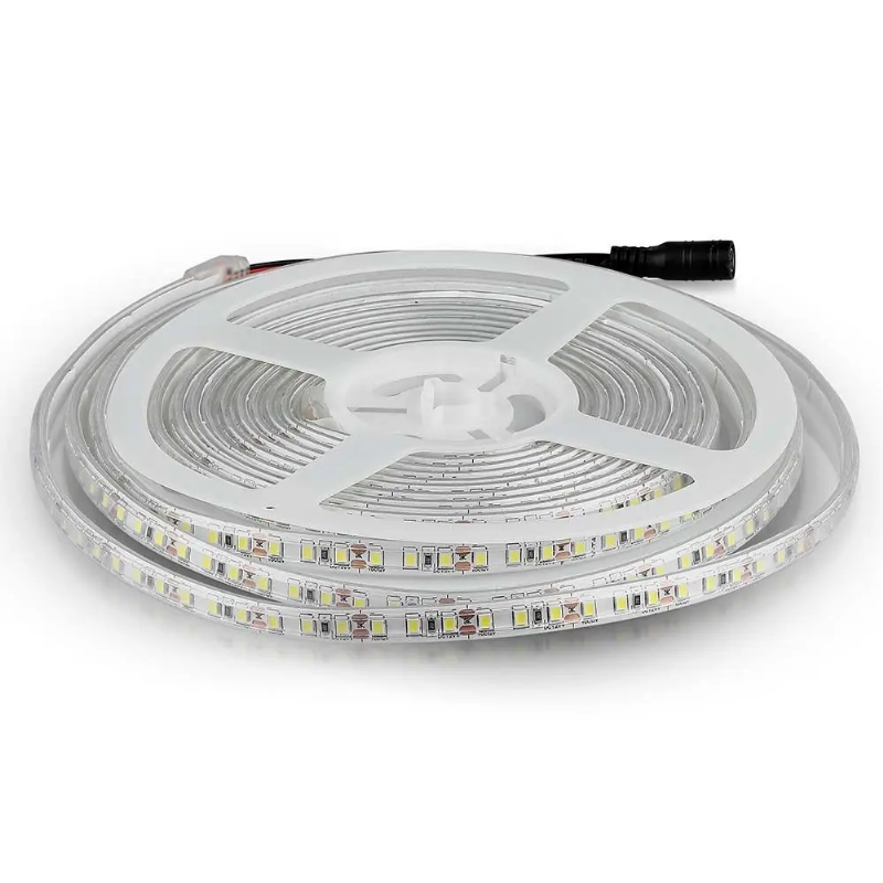 18969-m-6000k-ip65-0461662668 V-TAC LED traka 8W/m 3528 - 120 LED/m 6000K IP65 212037 - Slika 1