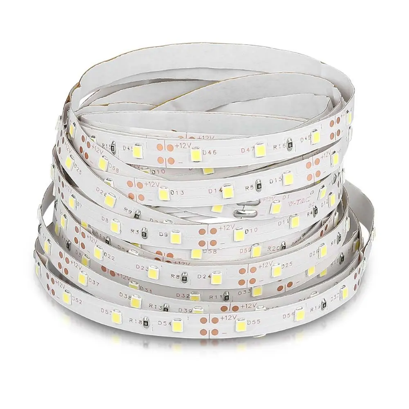 19141-19081-m-6400k-ip20-3416862007 V-TAC LED traka 4,2W/m 3528 - 60 LED/m 6000K IP65 212031 - Slika 1