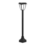 V-TAC LED podna solarna vrtna lampa 2W 3000K+6000K IP65 crna 2894