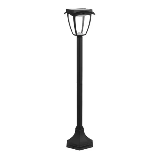 V-TAC LED podna solarna vrtna lampa 2W 3000K+6000K IP65 crna 2894