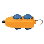 BRENNENSTUHL BRENNESTUHL Powerblock 4x utičnice IP54 230V/16A, metalna kuka, utičnice pod kutom 45°, žute boje, tip: DE. B1081070010