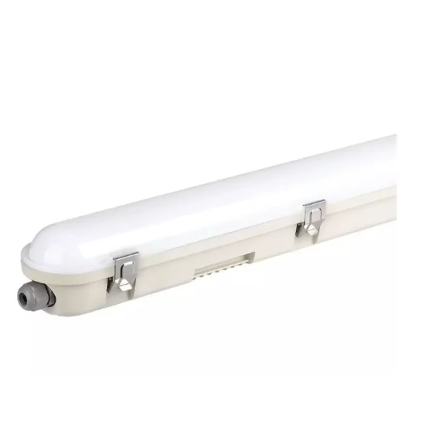 V-TAC LED vodonepropusna lampa s baterijom za hitne slučajeve 36W 4000K 1200mm 120lm/W milky pokrov Samsung čip 3 godine garancije 2120223