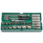 SATA Set nasadnih ključeva 1/2” 27 kom - ST09903SJ