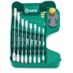 SATA Set ključeva sa račnom (8 mm - 19 mm) 8 kom - ST08007ASJ