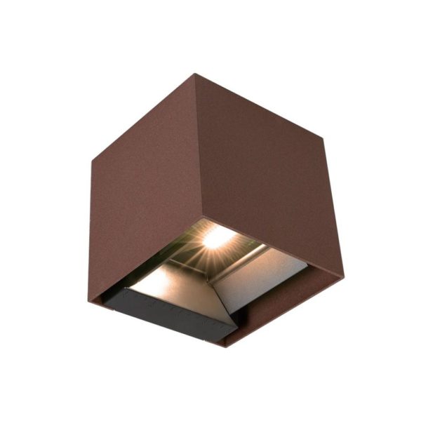 V-TAC LED vrtna svjetiljka sa solarnim panelom i senzorom 9W Corten boja 4000K IP65 11889