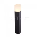 V-TAC LED podna lampa GU10 četvrtasta IP54, crna 7564