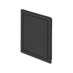 AWENTA VRATAŠCA ABS CRNA 150X150