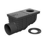 CHUDEJ SIFON KANALNI BOČNI 110/171 PVC