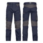DASSY Hlače radne HELIX midnightblue/sive br. 44