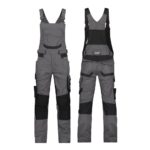 DASSY Hlače radne farmer TRONIX sivo/crne br. 48