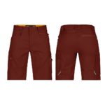 DASSY Hlače radne kratke ZION bordo crvene br.54