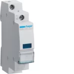 HAGER LED signalizator, 230V, 1M, plava SVN124