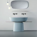 KOLPASAN Umivaonik MILO BASIN DOUBLE 120X60 SAND&WHITE