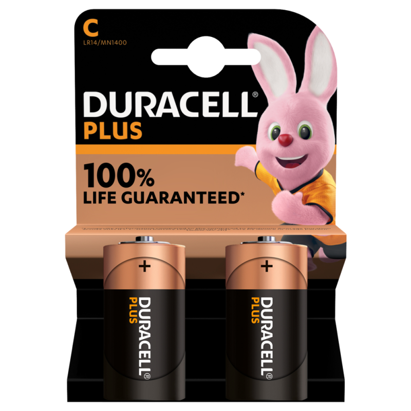 12401003-duracell-plus-c-lr14-b2 Duracell Plus C/LR14 B2 - Slika 1