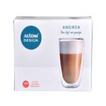 Altom Design čaše Andrea s dvostrukim stijenkama i dnom, 380 ml (set od 2 čaše) - 0103008109 - Slika 3