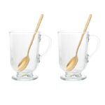 Altom Design čaše + žličice za kavu i čaj Werona 310 ml - 0103003314 - Slika 2
