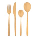 Altom Design komplet pribora za jelo zlatni 24 dijelova 0104013184 - Slika 2
