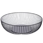 Altom Design okrugla metalna košara crna 0204025123 - Slika 2