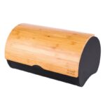 Altom Design posuda za kruh s bambusovim poklopcem crna 38x24x20 cm - 020401752 - Slika 3