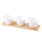 Altom Design set 3 zdjelice na podlozi od bambusa 01010052518 - Slika 2