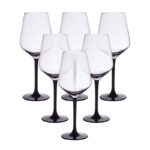 Altom Design set čaša za vino Rubin Black 370ml 0103006605 - Slika 2
