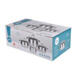 Altom Design set lonaca od nehrđajućeg čelika 8 elemenata Remo - Slika 2