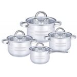 Altom Design set lonaca od nehrđajućeg čelika 8 elemenata Remo - Slika 3