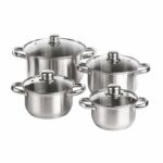 Altom Design set lonaca od nehrđajućeg čelika 8 elemenata Vito - Slika 3