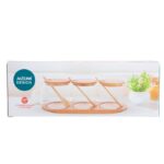 ALTOM DESIGN SET OD 3 BOROSILIKATNE POSUDE SA ŽLICAMA NA POSTOLJU 3X330 ML ( 0203018452 ) - Slika 4
