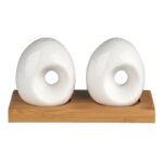 Altom Design set za sol i papar na podlozi od bambusa - 01010154