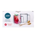Altom Design termalne čaše + žličice za kavu i čaj Andrea 300 ml - 0103003282 - Slika 3
