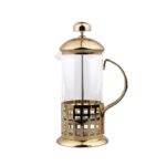 Altom Design vrč & preša za čaj i kavu 350 ml, zlatna - 020302374 - Slika 3