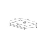 Amica napa OSC6112W - Slika 2