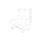 Elica napa Flat Glass IX/A/60 - Slika 3
